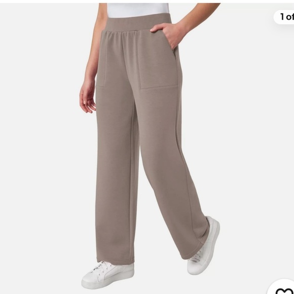 Mondetta Pants - NWT‎ Mondetta Ultra-Soft Wide Leg Pant tan XL S